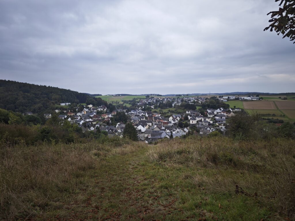 Weinbach von oben