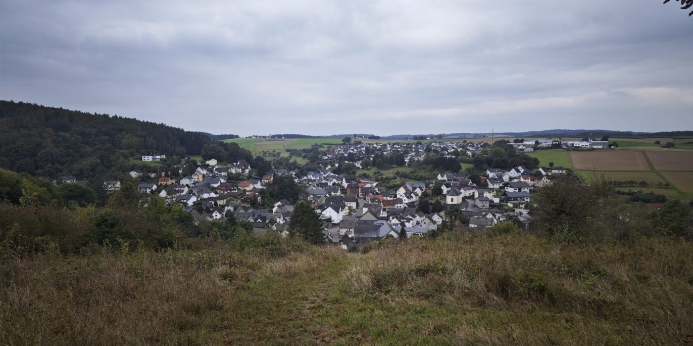 Weinbach von oben