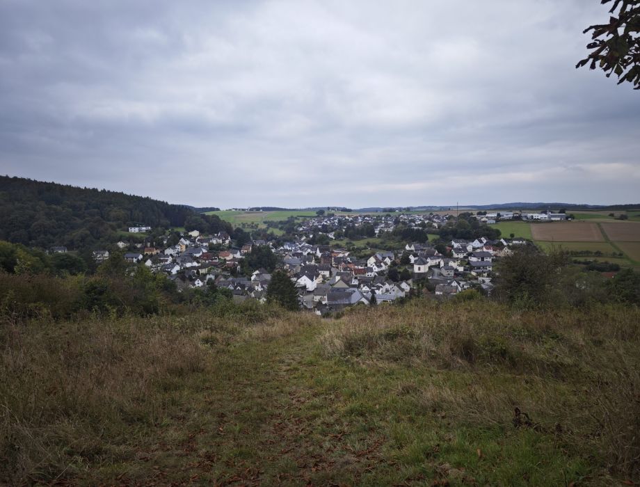 Weinbach von oben